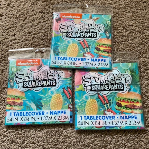 nickelodeon SpongeBob SquarePants  table cover - Picture 1 of 3